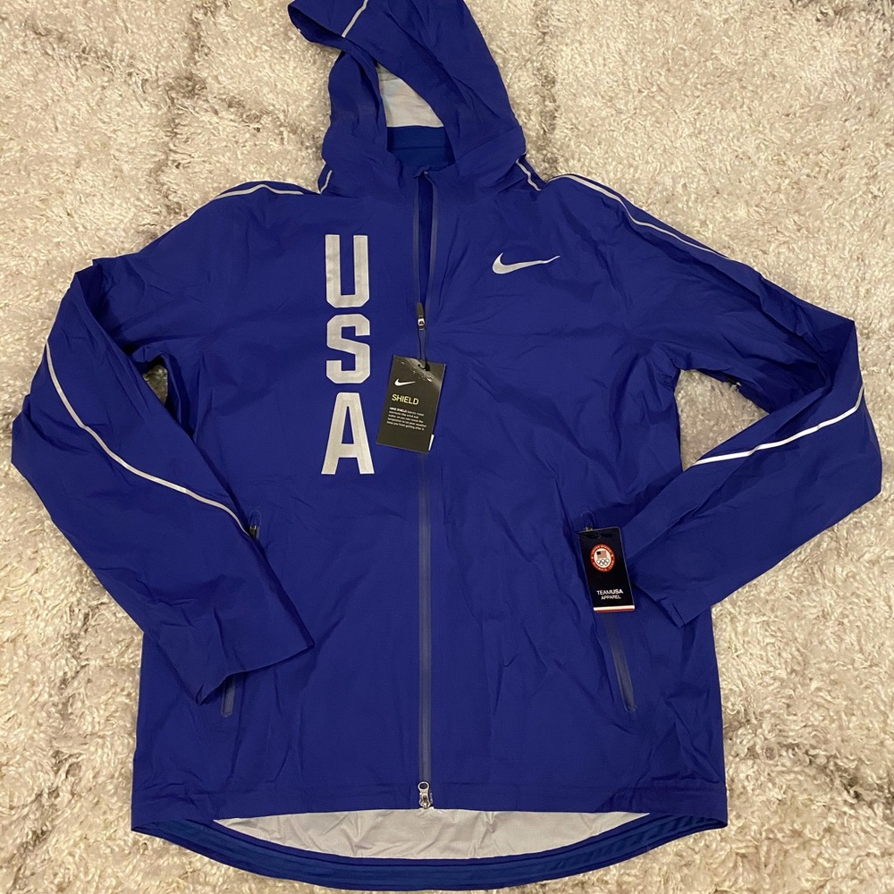 reflective nike usa jacket